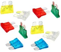 Pack of 10 Standard Size Blade Fuses