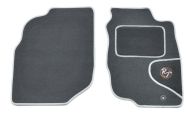 RoughTrax Tailored Grey Carpet Floor Mats - Single Cab