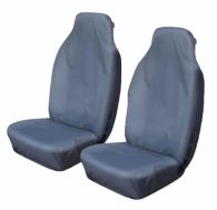 Cosmos Super Heavy Duty Grey Front Seat Covers