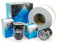 Kit with Oil, Air and Fuel Filters in one kit