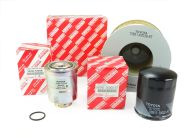 Genuine Toyota Oil Air and Fuel Filters