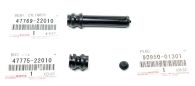 Genuine Toyota Rear Brake Caliper Slider Pin Bolt Rubber Boot Repair Kit