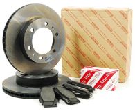 Genuine Toyota Front Brake Disc & Pad Kit 