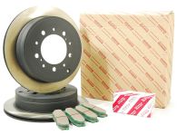 Genuine Toyota Rear Brake Disc & Pad Kit