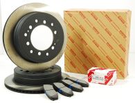 Genuine Toyota Rear Brake Discs & Pad Kit