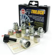 Trilock Flat Seat Locking Wheel Nuts with Washer M12x1.5mm