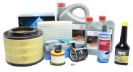 Premier Service Pack with Pollen Filter - 7 Litres Toyota Oil - Wurth Screenwash 