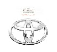 Genuine Toyota Oval Chrome "T" Badge Emblem - 90975-02076