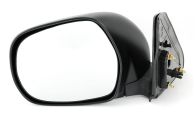 Left Hand Black Door Mirror - Manual