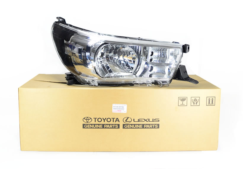 Genuine Toyota Front Headlamp - Right Hand GUN125 - Without LED