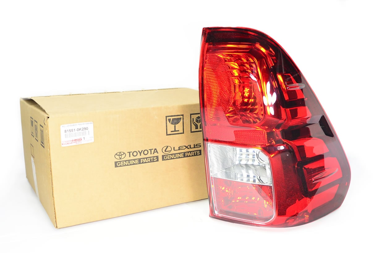 Genuine Toyota Rear Light Assembly 81551-0K291 Right Hand | Hilux
