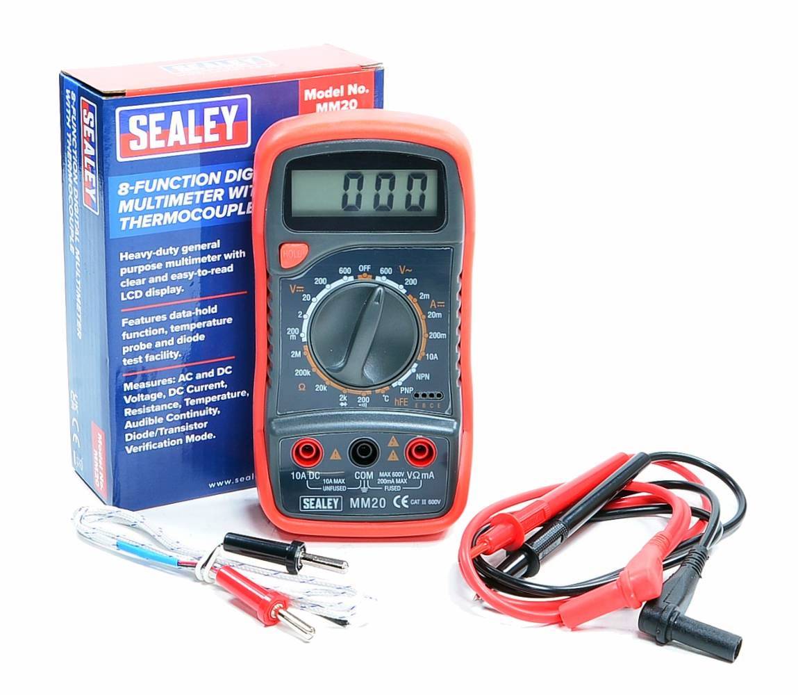 9-Function Digital Multimeter with Audible Continuity